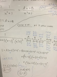 math on whiteboard