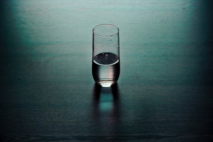 glass of water